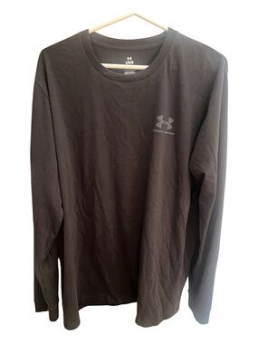 Under Armour Men's Long Sleeve Crew Shirt - Black